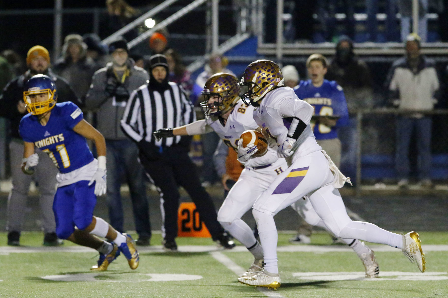 Gallery: 4A football semistate: Hobart vs. East Noble